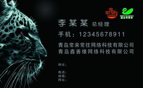 时尚名片设计欣赏高档模板科技模板科技设计