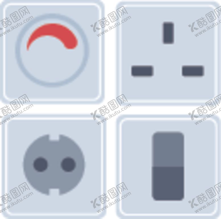 编号：51349505151147067221【酷图网】源文件下载-各式插座
