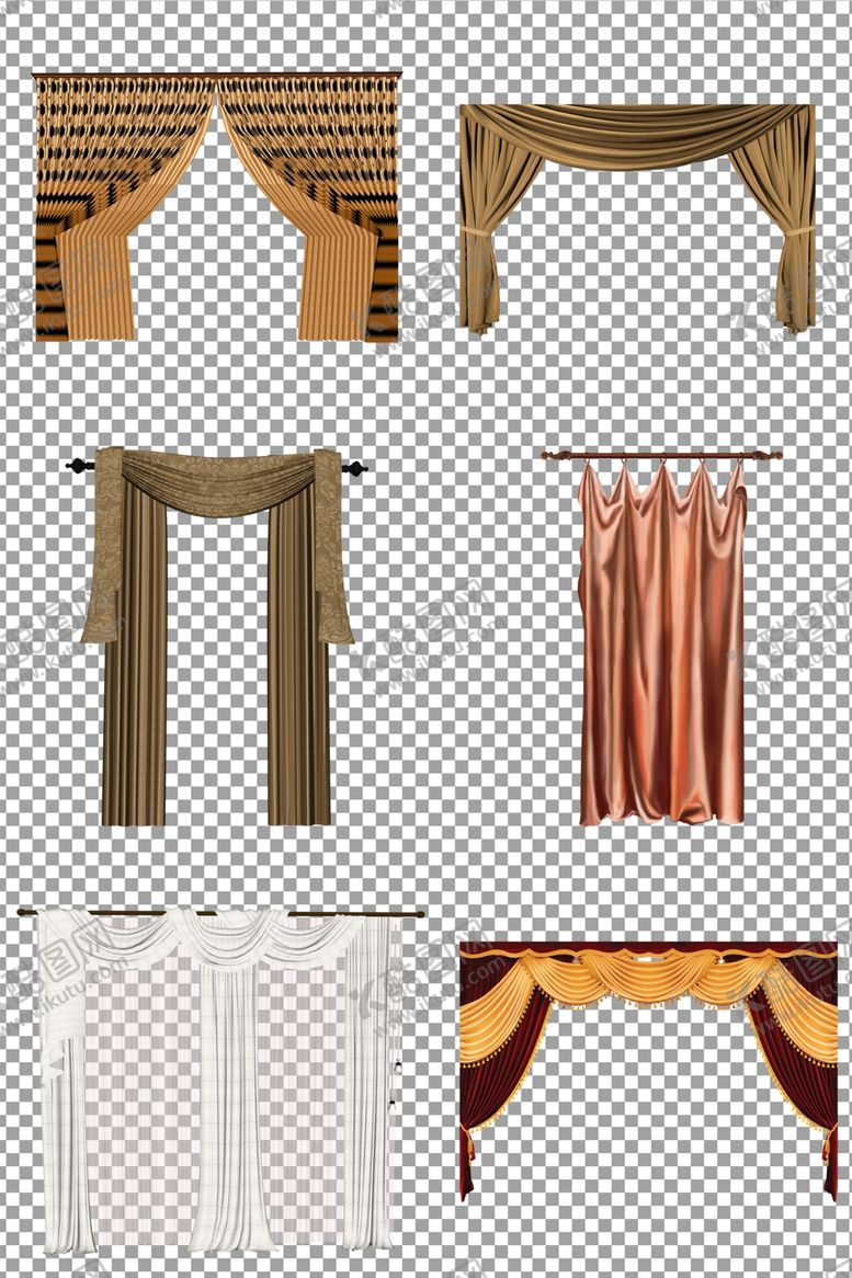 编号：40559110211946035379【酷图网】源文件下载-大气窗帘