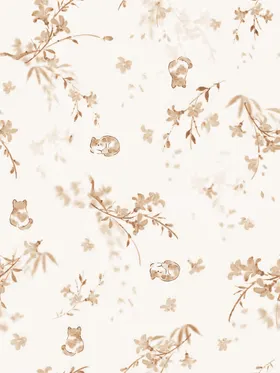 碎花乱小晕染
