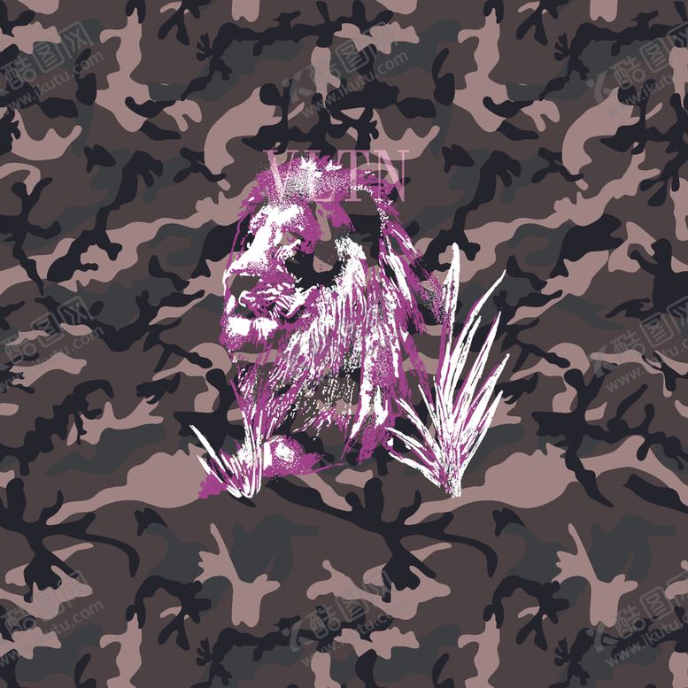 编号：40108409300512088121【酷图网】源文件下载-迷彩印花