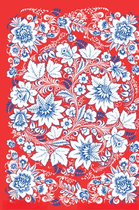 矢量底纹素材方巾