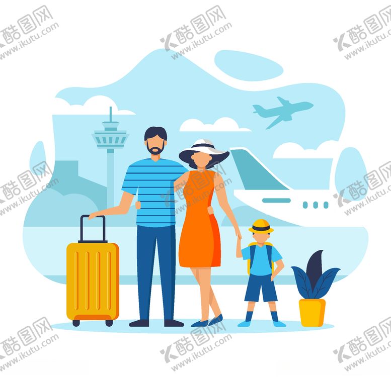 编号：92187707040608261716【酷图网】源文件下载-旅客游客