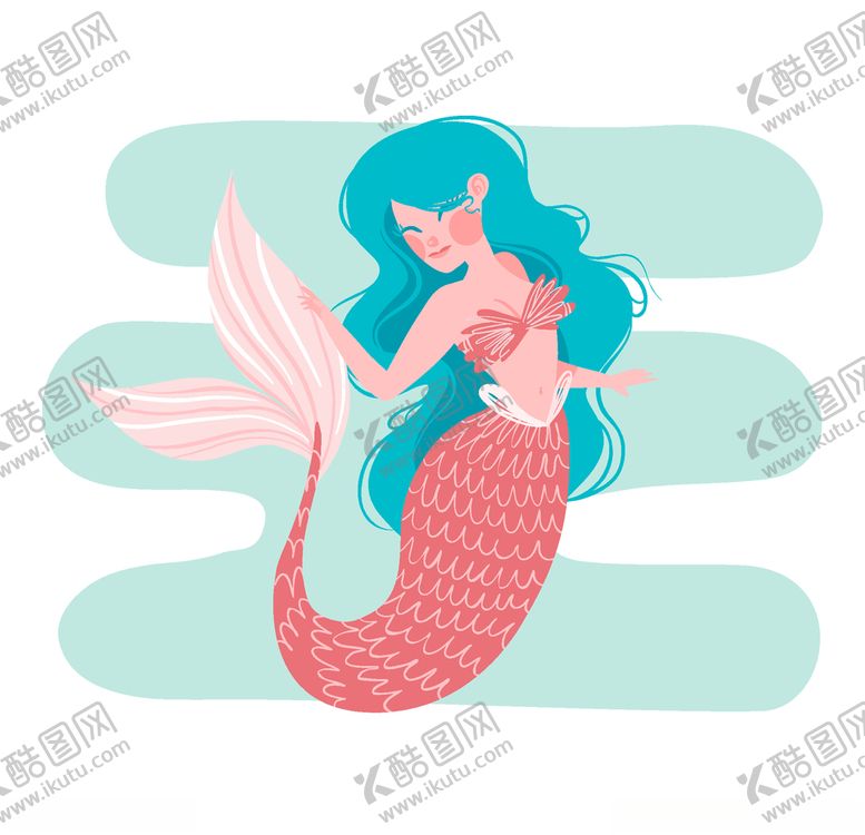 编号：47879610291759228676【酷图网】源文件下载-美人鱼
