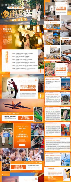 西双版纳旅游行程ppt