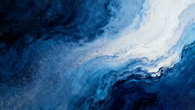 蓝色抽象流体艺术图案