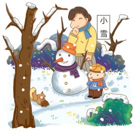 小雪人物