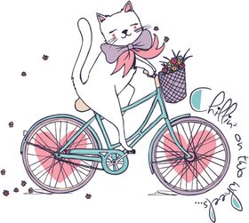 自行车猫