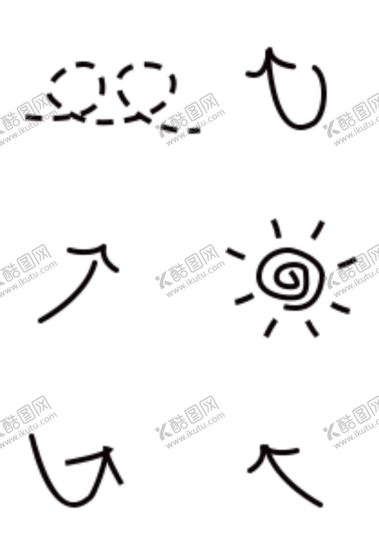 编号：70869106301753475479【酷图网】源文件下载-装饰品小配件小箭头