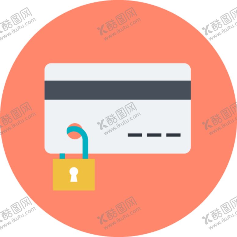 编号：61255510100300126519【酷图网】源文件下载-锁定银行卡