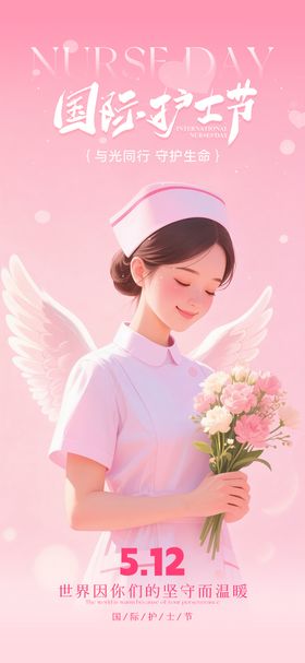 国际护士节海报