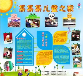 幼儿园展板