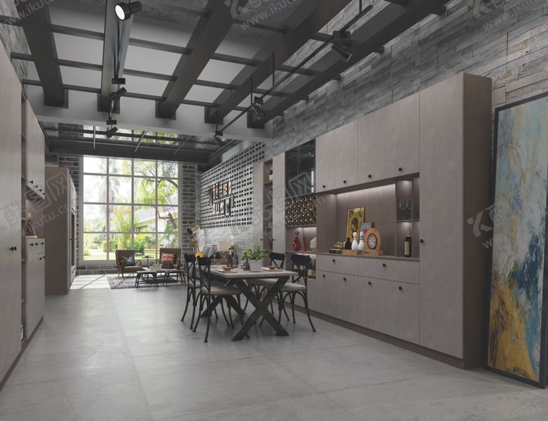 编号：61502410051210242737【酷图网】源文件下载-衣柜效果图