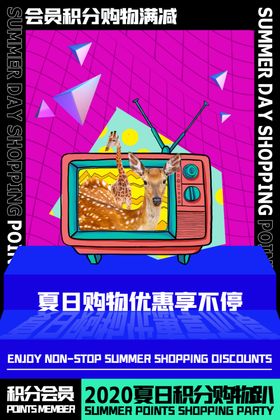 会员积分海报