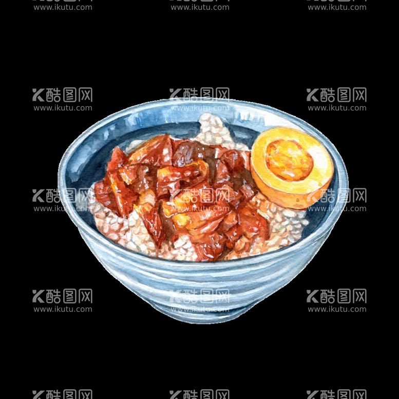 编号：47976310282250331007【酷图网】源文件下载-手绘美食海报图片