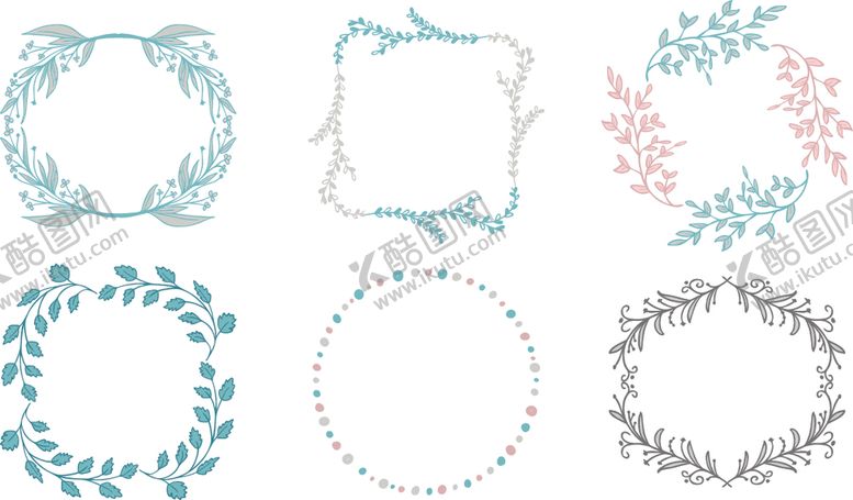 编号：48234409221204387206【酷图网】源文件下载-花纹边框