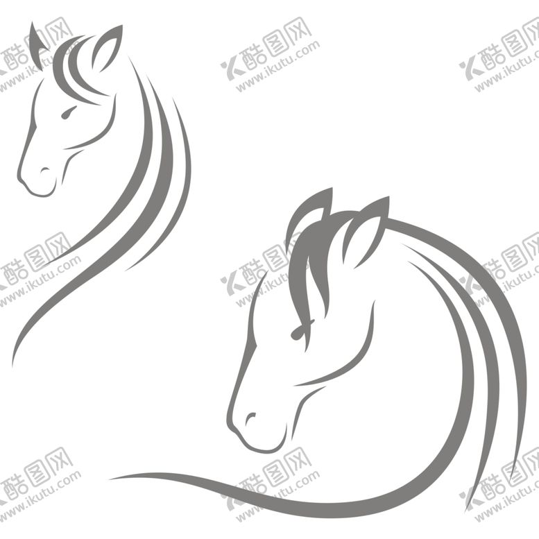 编号：91835705101022041977【酷图网】源文件下载-马头