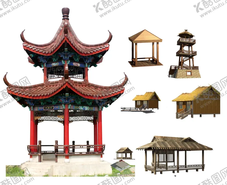 编号：15869604121516175134【酷图网】源文件下载-亭子