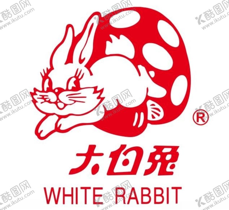 编号：44870207080621392333【酷图网】源文件下载-矢量大白兔logo