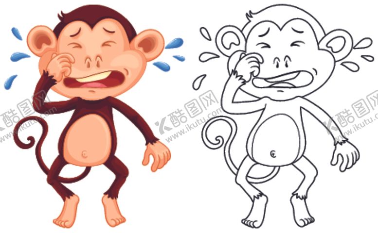 编号：92878106171429461352【酷图网】源文件下载-动物填色卡
