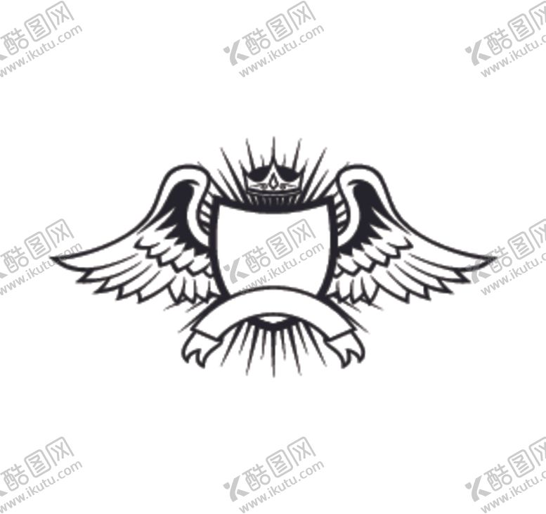 编号：67002206272252095564【酷图网】源文件下载-翅膀logo