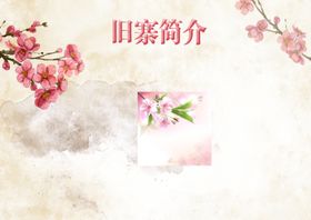 背景素材桃花