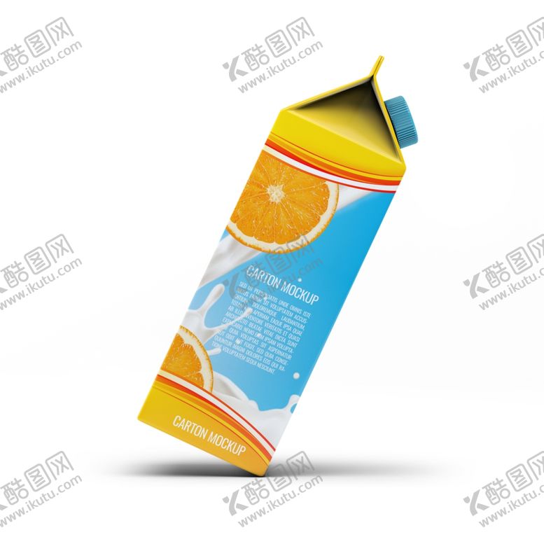 编号：69212809270247027606【酷图网】源文件下载-果汁包装盒样机