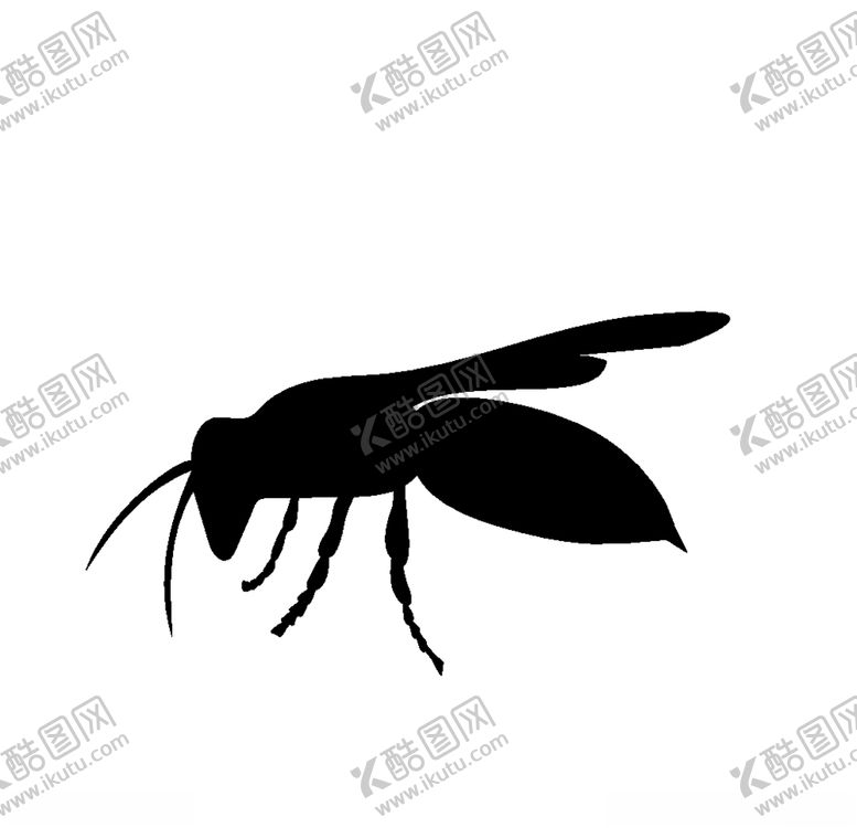 编号：84558410221423193056【酷图网】源文件下载-昆虫剪影