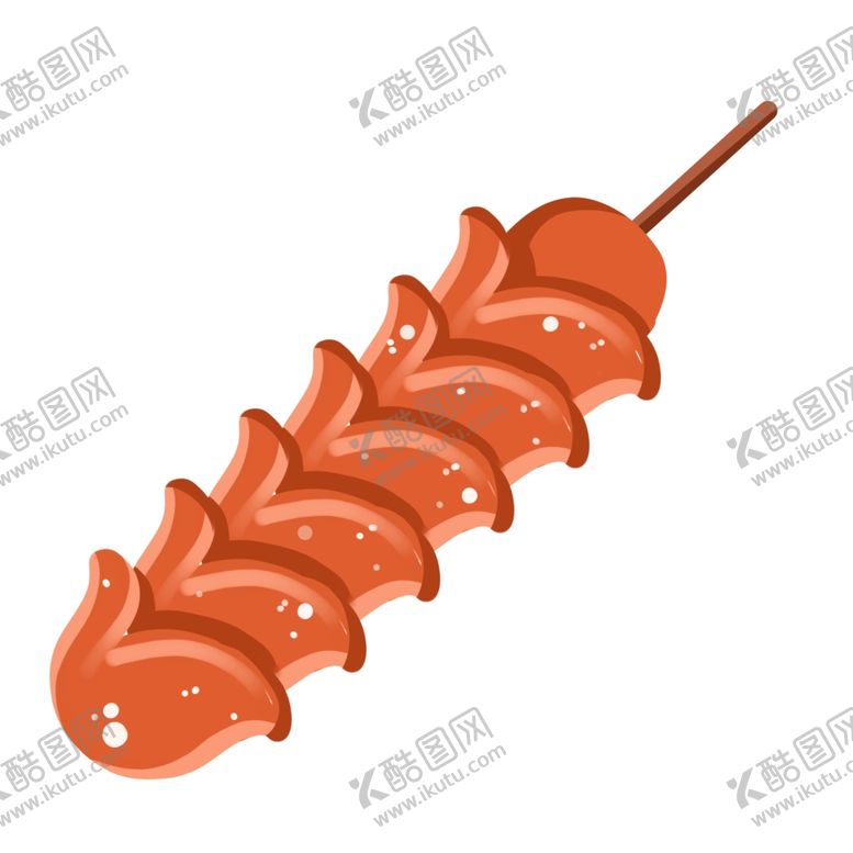 编号：52934810300121121661【酷图网】源文件下载-火腿肠串