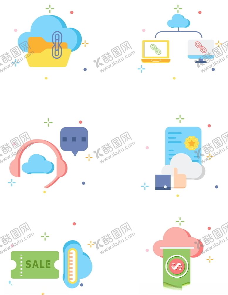 编号：46774009261352489020【酷图网】源文件下载-卡通手绘网络网页IT互联网商务