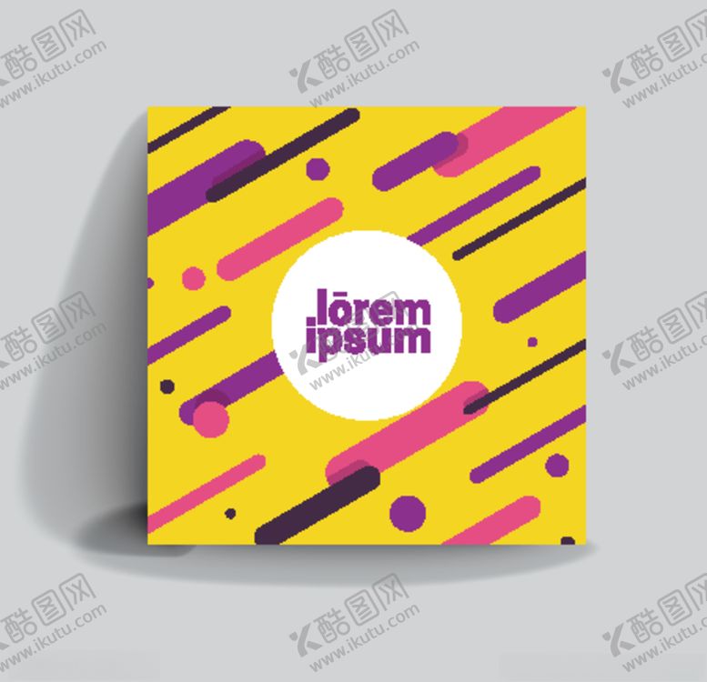 编号：91386910131733038493【酷图网】源文件下载-几何卡片