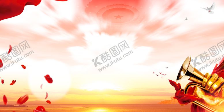 编号：27189309250238125043【酷图网】源文件下载-党建展板背景 