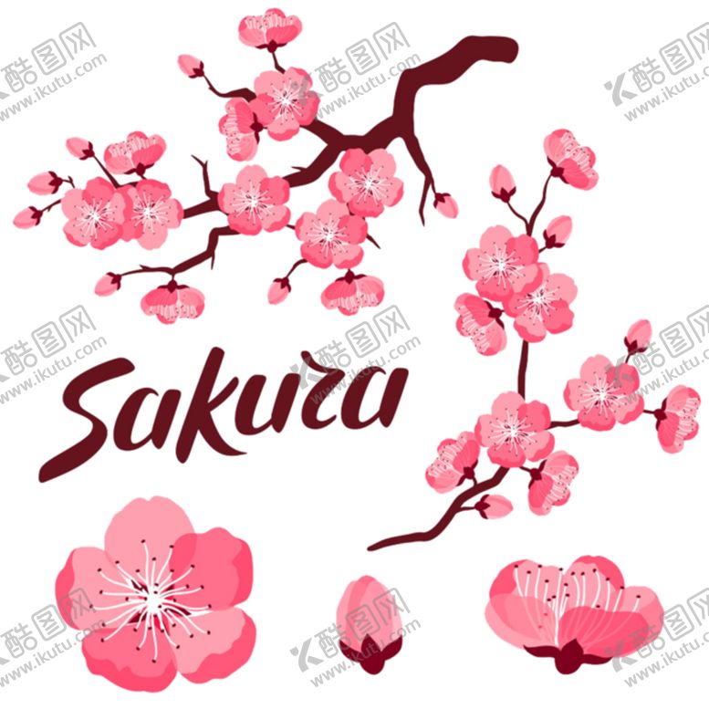 编号：61642810111953361993【酷图网】源文件下载-手绘桃花