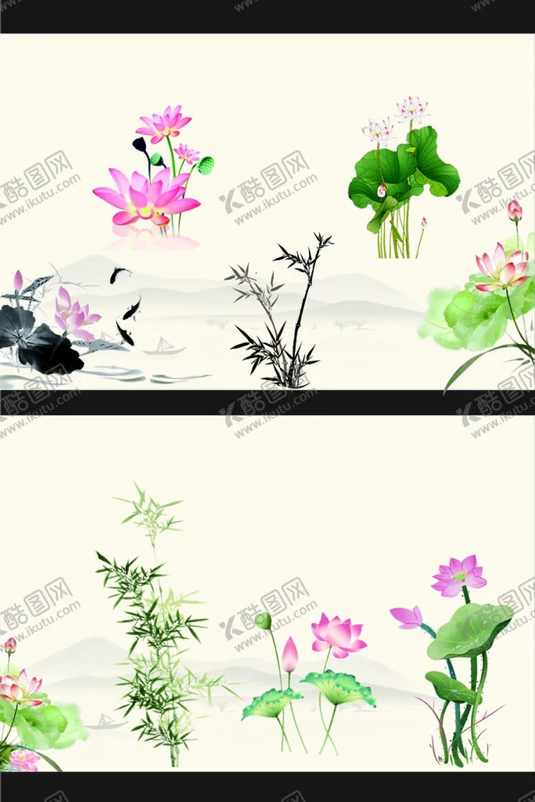 编号：11488601301348264550【酷图网】源文件下载-古风荷花合集