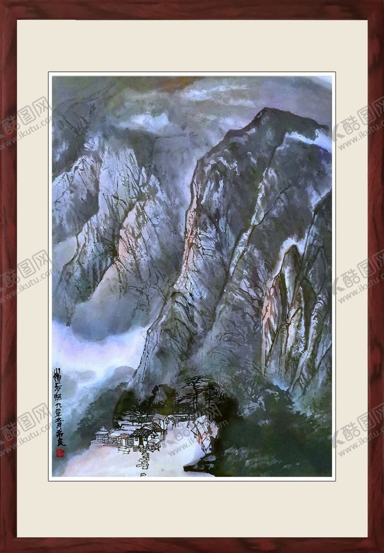 编号：58317807141759326214【酷图网】源文件下载-余希良国画作品