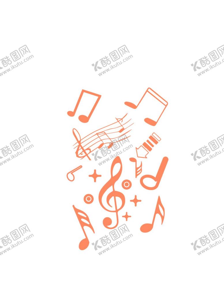 编号：29046309160112263196【酷图网】源文件下载-音符
