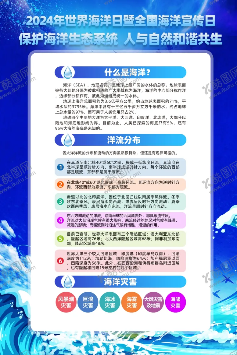 编号：14880602191957553434【酷图网】源文件下载-世界全国海洋日