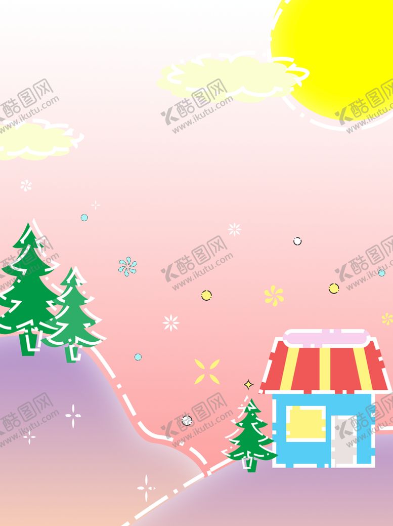 编号：80642709132024265062【酷图网】源文件下载-粉色背景简约浪漫