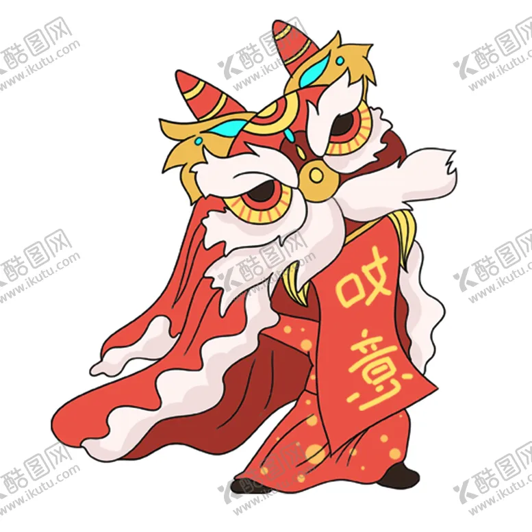 编号：11702905100557117427【酷图网】源文件下载-春节舞狮