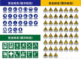 安全警示标识大全