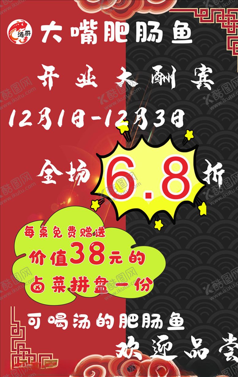 编号：59554105092155537553【酷图网】源文件下载-开业海报