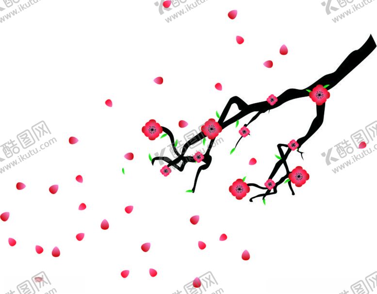 编号：80517410071836545974【酷图网】源文件下载-梅花