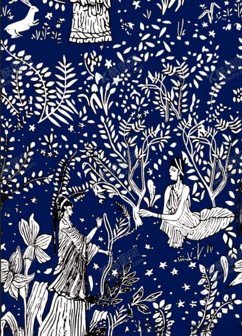 编号：89097810041648172036【酷图网】源文件下载-矢量人物图案