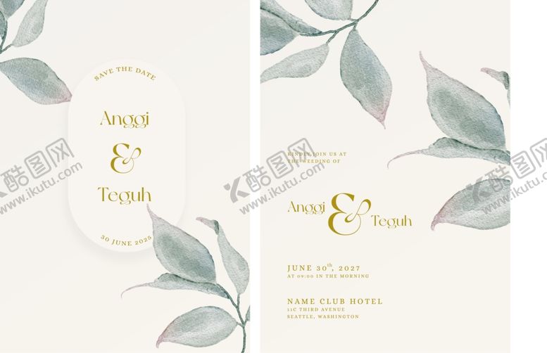 编号：15717210051809418792【酷图网】源文件下载-清新花卉贺卡