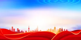 党建展板背景文化红色文化社区学校