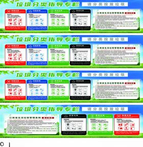 垃圾分类创文文化墙