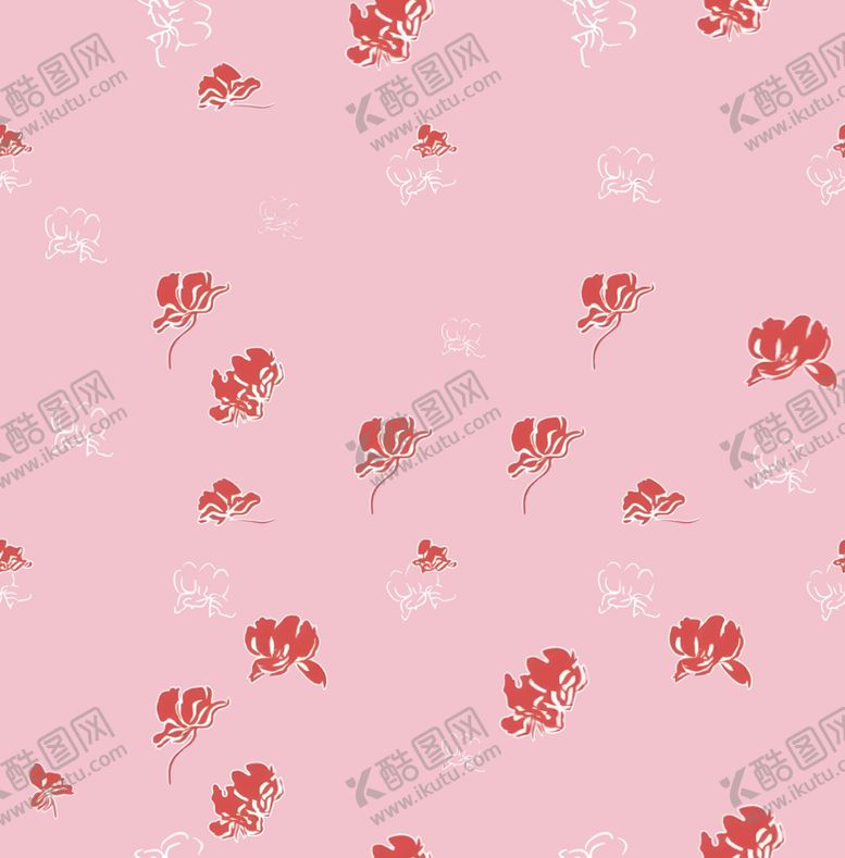 编号：17513402130048004367【酷图网】源文件下载-粉底红花