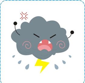 云朵雷雨大雪