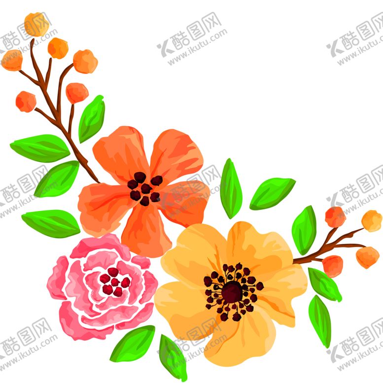 编号：50761909240442459373【酷图网】源文件下载-鲜花装饰