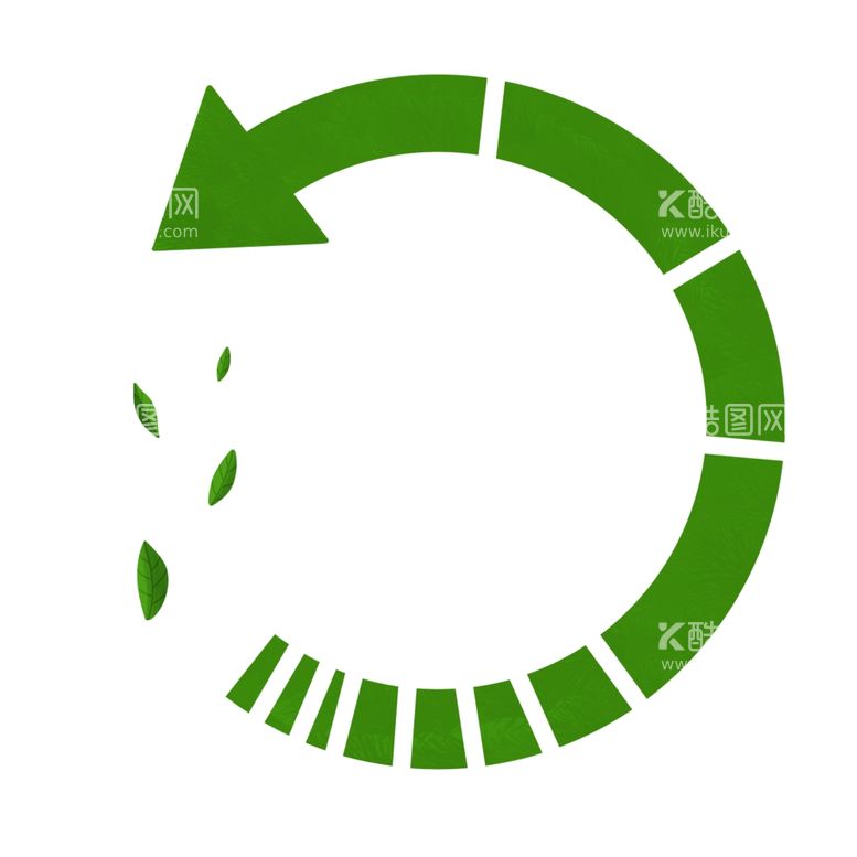 编号：70432012180707099726【酷图网】源文件下载-环保可循环箭头